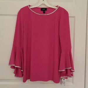 Fuschia Pink Blouse